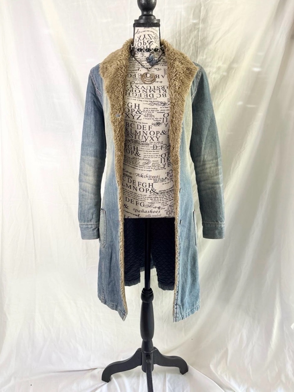 rare vintage miss sixty Killah denim coat